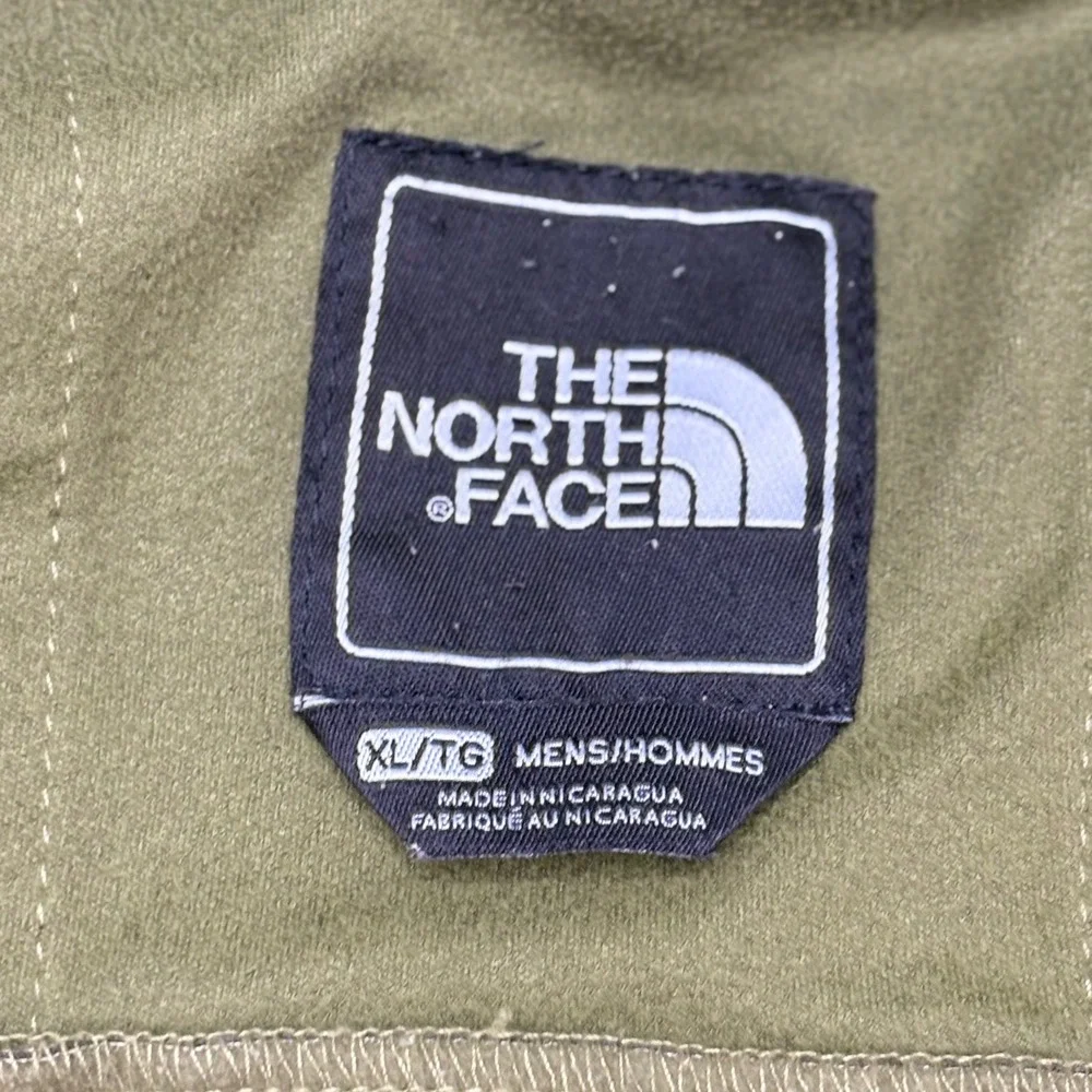 The North Face Apex Bionic Softshell Jacket Mens XL Green Full Zip Fleece Read!!